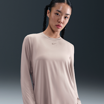 Nike One Classic Women's Dri-FIT Long-Sleeve Top. Nike JP
